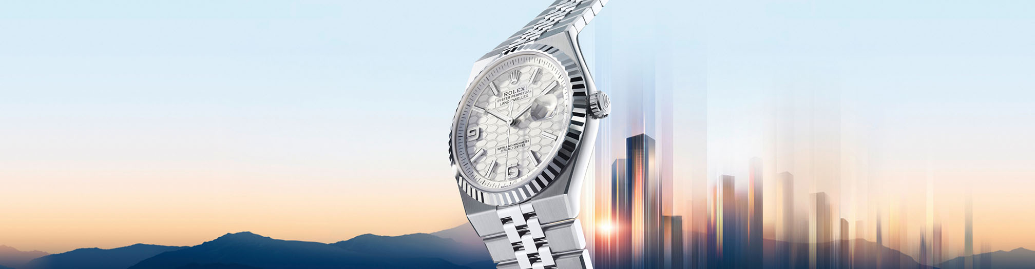 rolex new watches 2025 the land dweller hub cover m127334 0001 2501fj 003 landscape