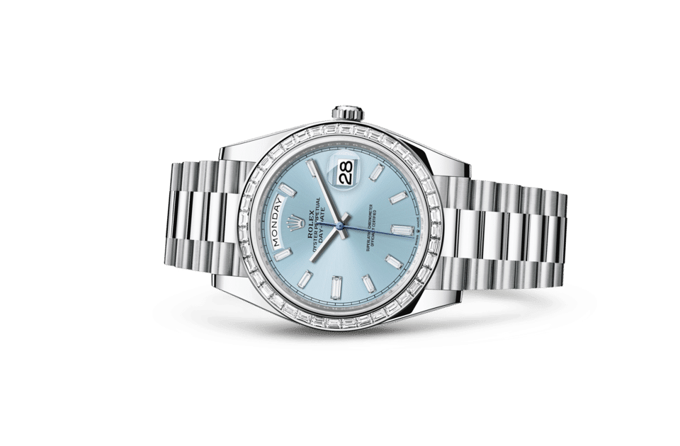 Rolex DAY-DATE 40 in Platinum, m228396tbr-0002 | Washington Watch Group