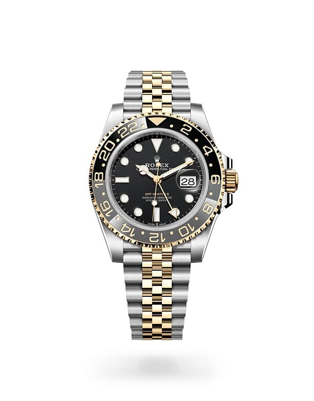 Rolex GMT MASTER II in Oystersteel and gold M126713GRNR 0001