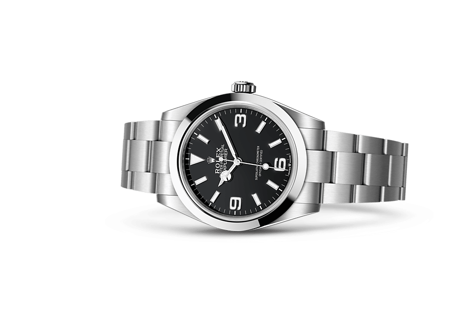 Rolex Explorer 40 in Oystersteel M224270 0001 Washington Watch