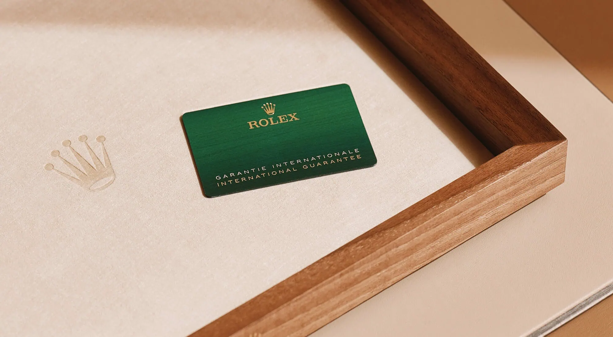 Rolex Service Card - Washington Watches 