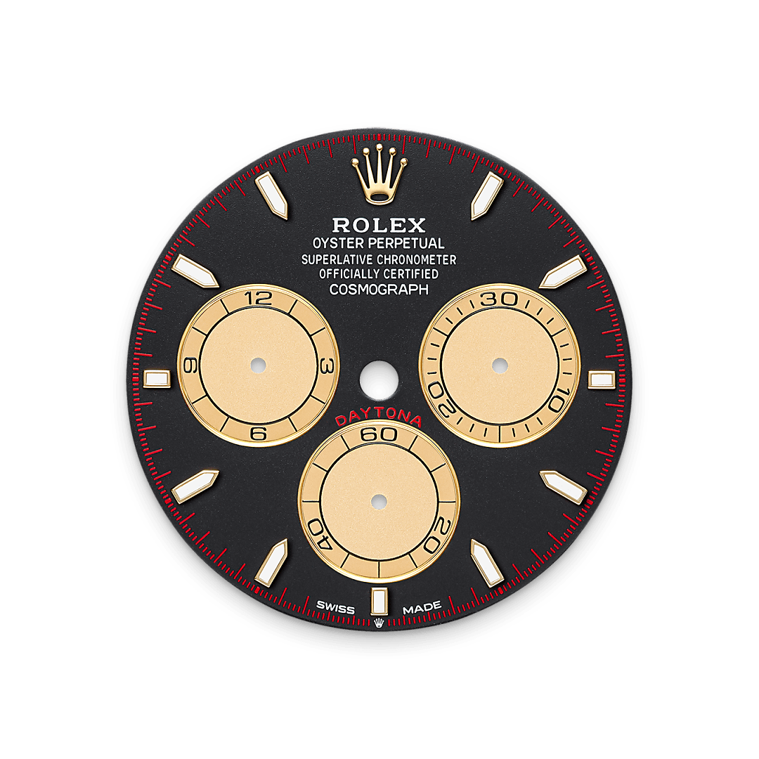 Rolex Intense black and Champagne-colour dial - Washington Watches