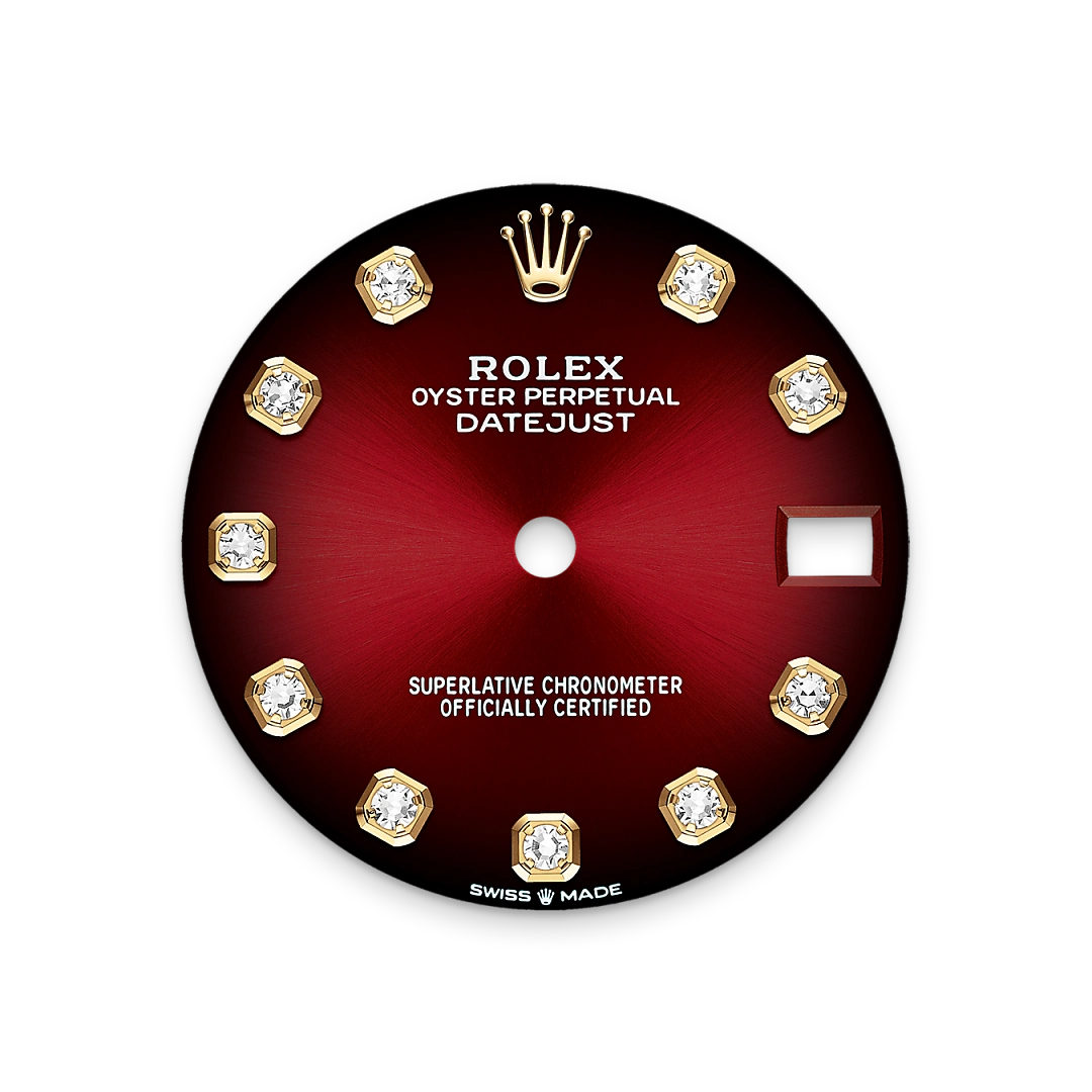 Rolex Red ombré dial - Washington Watches