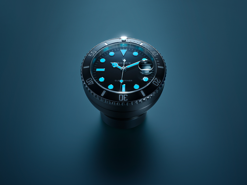 Rolex Submariner Date Desk Clock, C909010LN-0001 - Washington Watches