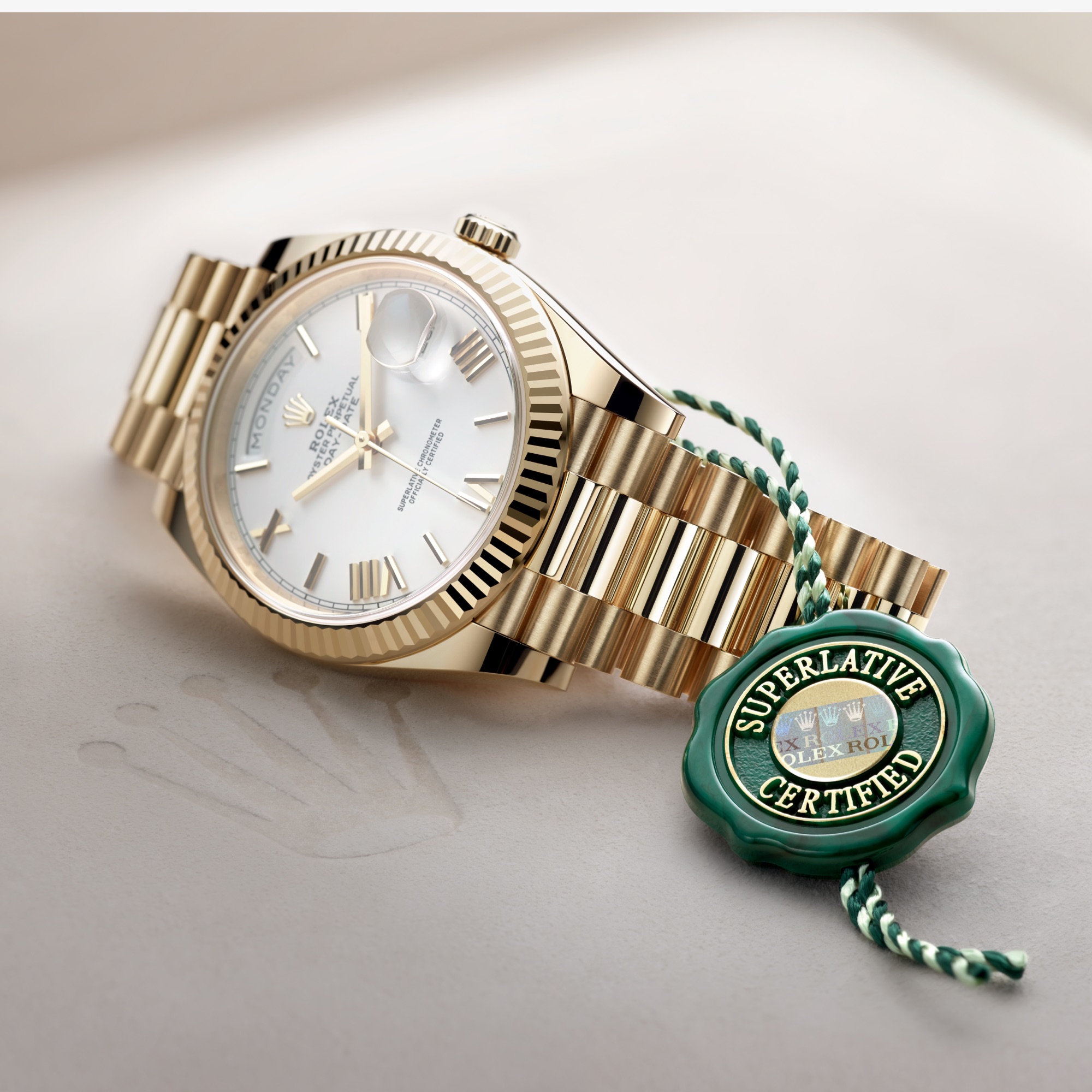 Rolex Watch with Superlative Chronometer Certification - Washington Watches 