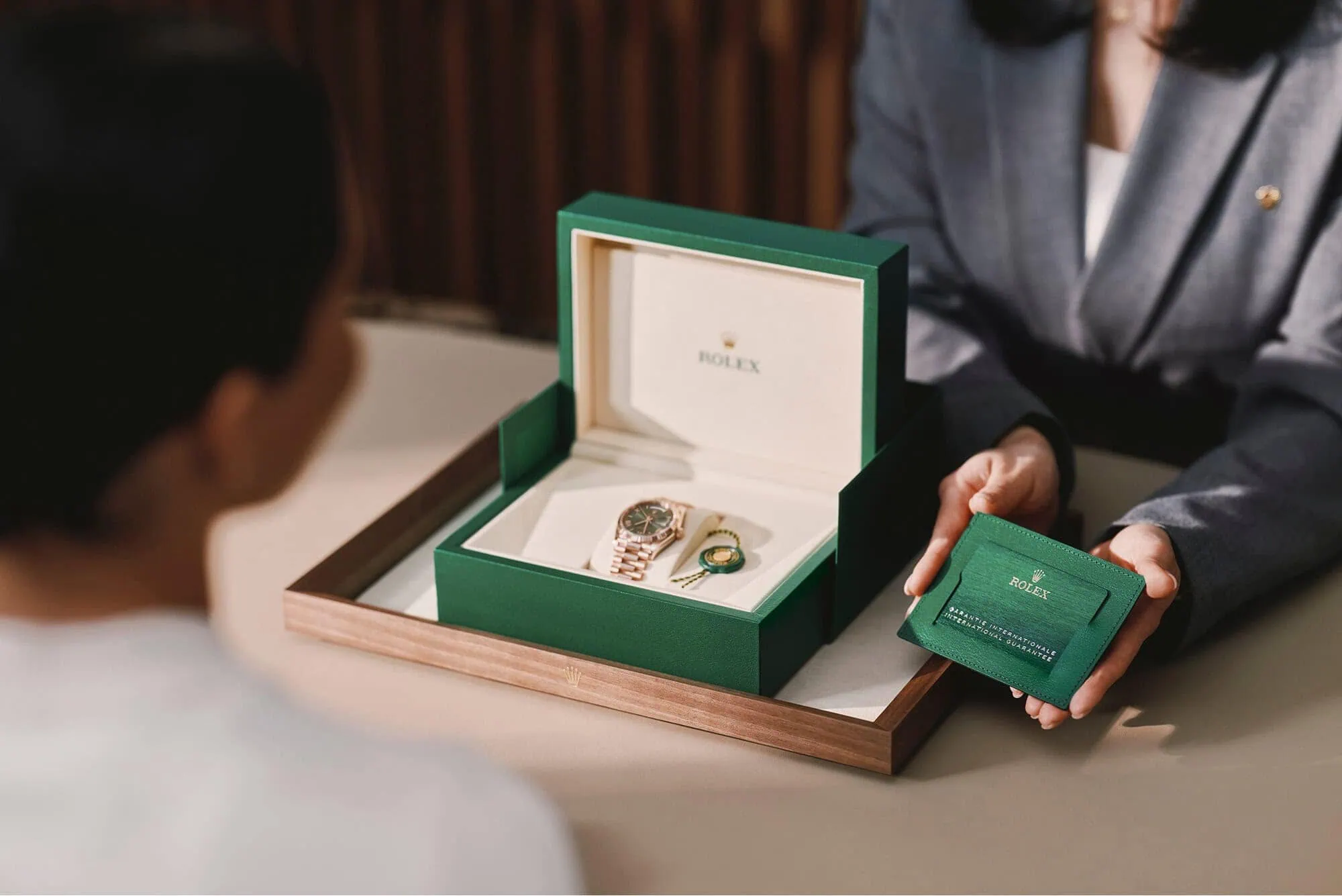 Rolex International Guarantee Card - Washington Watches